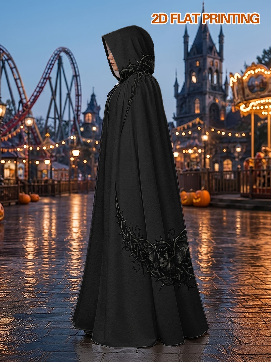 Kalina60 | Peleryna z kapturem na Halloween