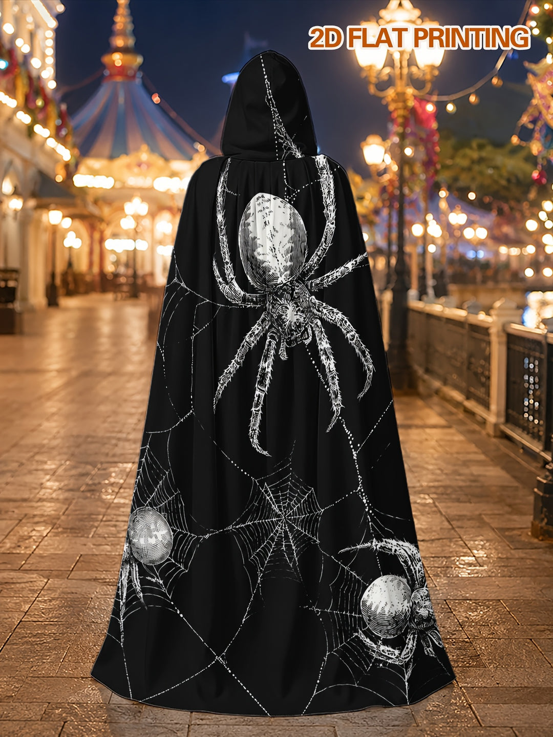 Aniela | Peleryna z kapturem na Halloween