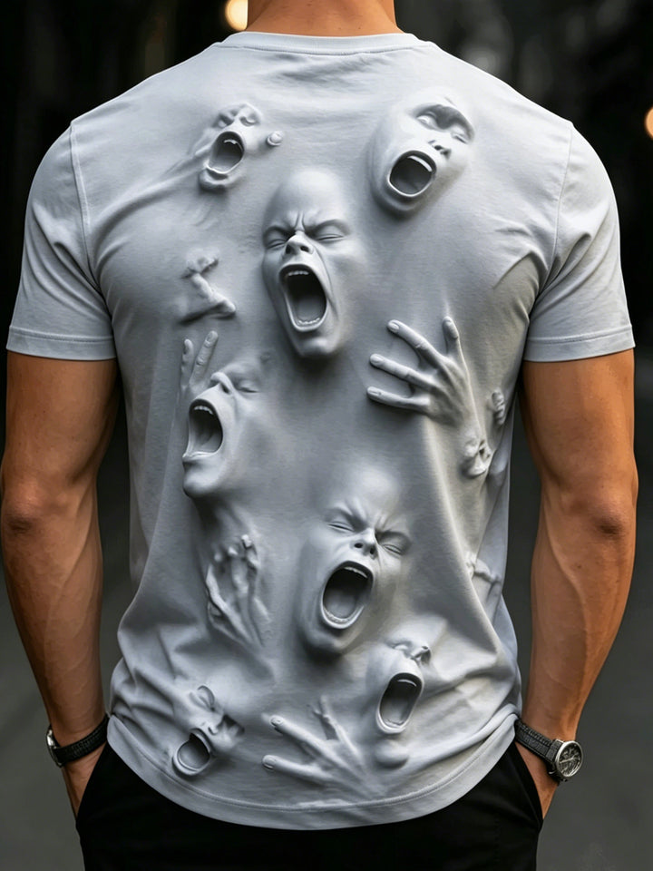 Benedykt | Męski t-shirt z nadrukiem