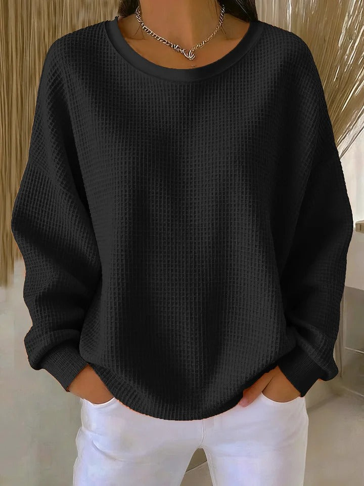 Henryka | Oversize Sweter z Długim Rękawem