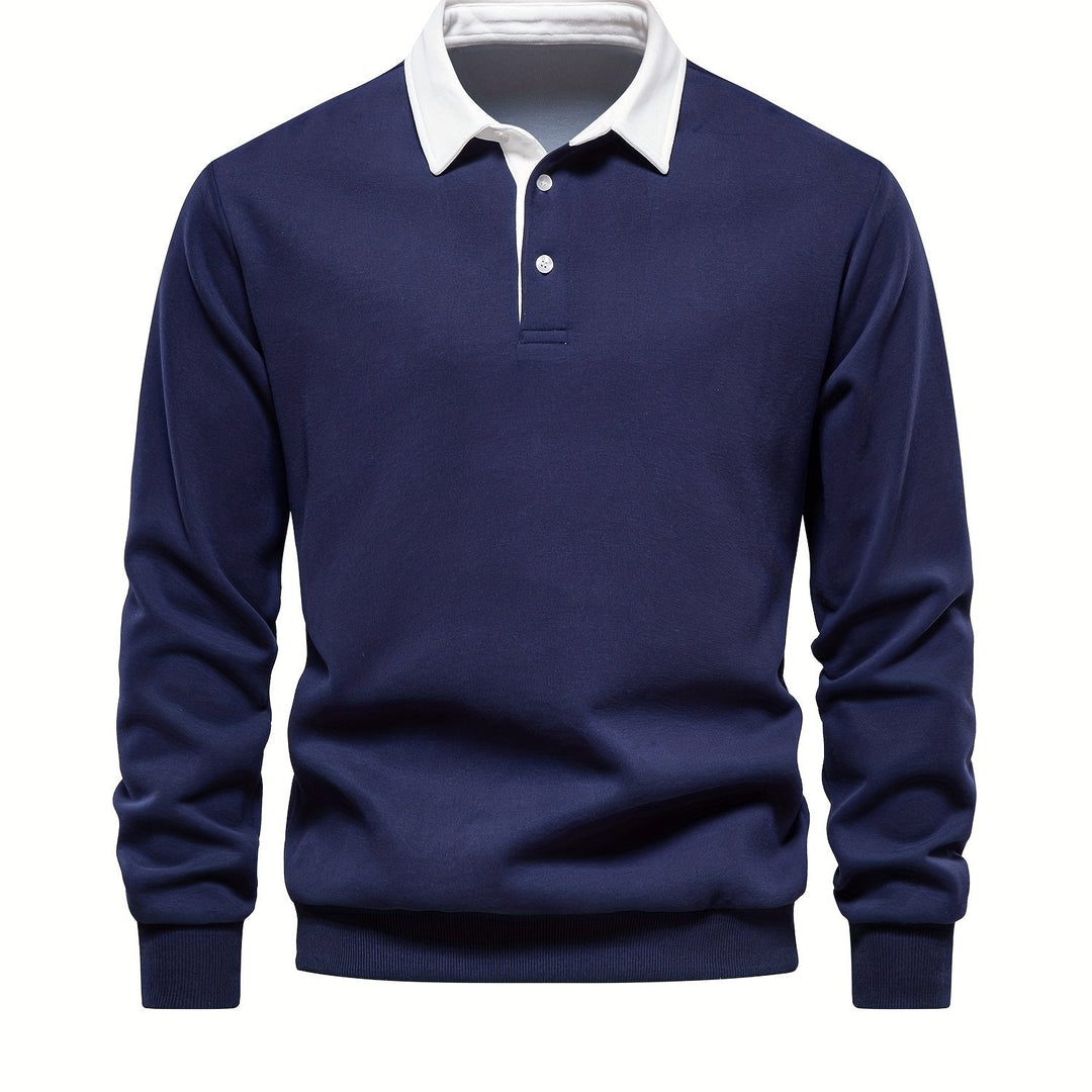 Dawid bluza polo z długim rękawem