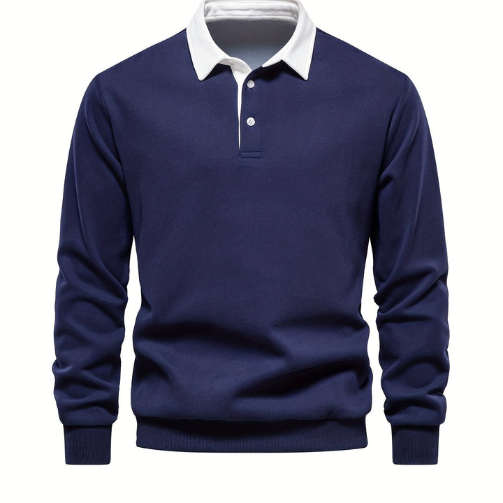 Dawid bluza polo z długim rękawem