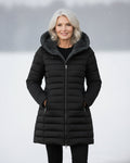 Barbara | Quilted winter jacket with fleece lining