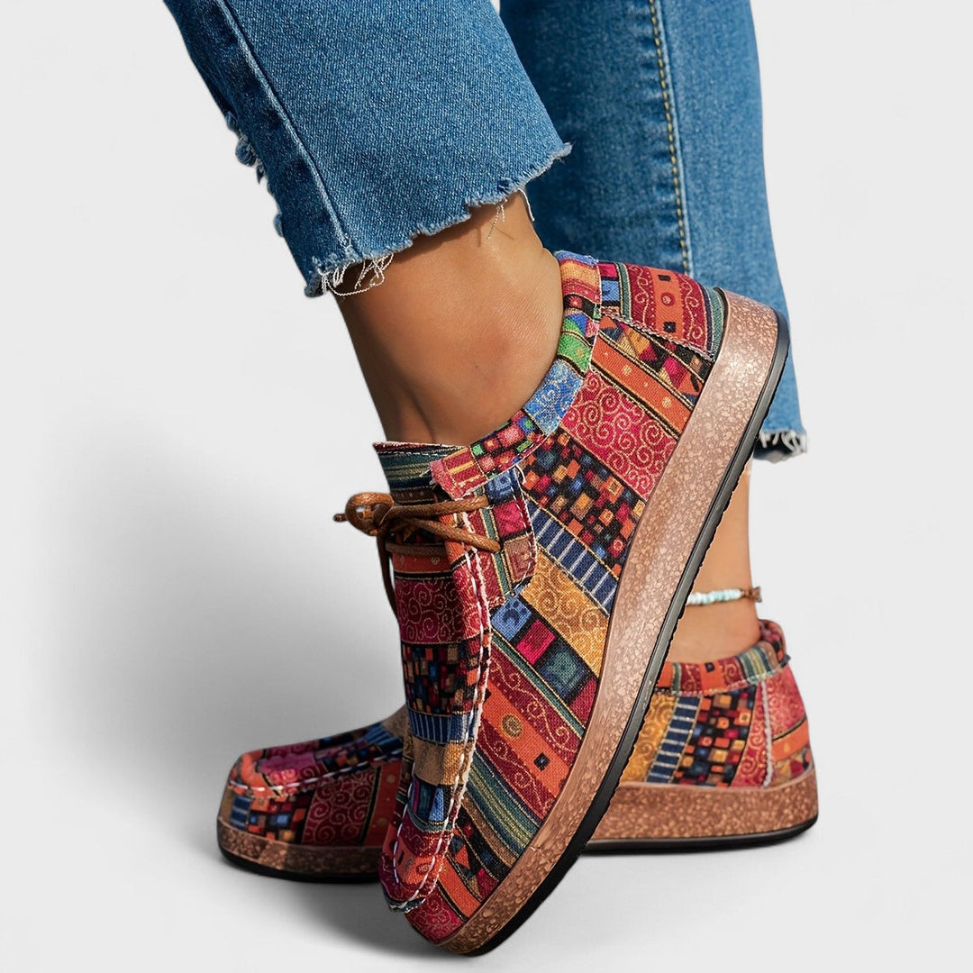 Izabela | Sneakersy Artistic Comfort