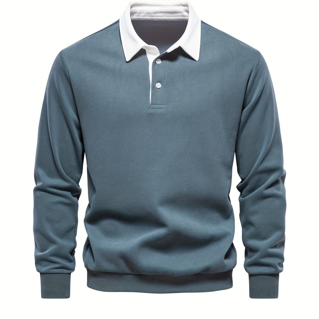 Dawid bluza polo z długim rękawem