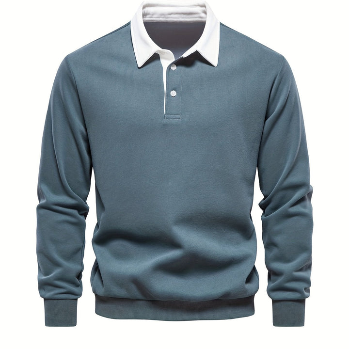 Dawid bluza polo z długim rękawem