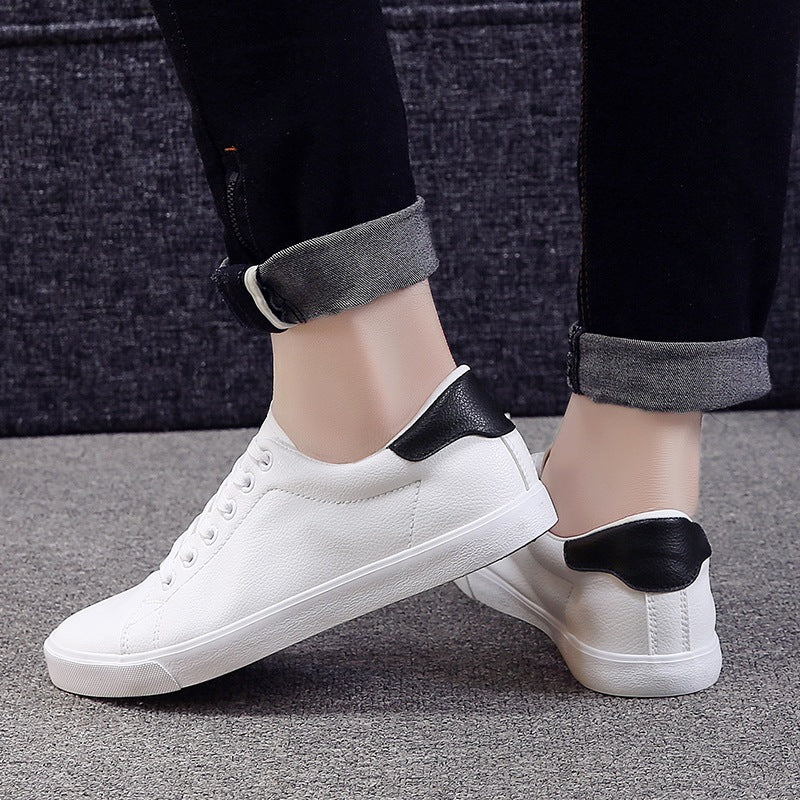 Męskie sneakersy casual z przednim sznurowaniem