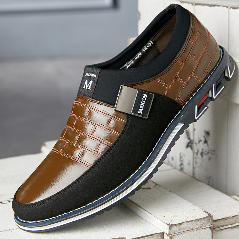 Męskie buty casual ze sztucznej skóry