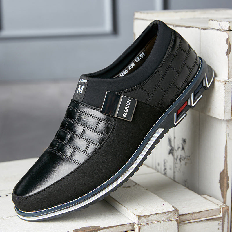 Męskie buty casual ze sztucznej skóry