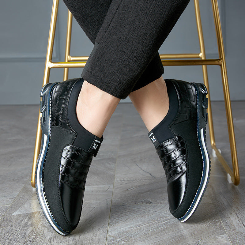 Męskie buty casual ze sztucznej skóry