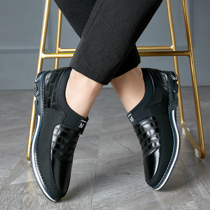 Męskie buty casual ze sztucznej skóry