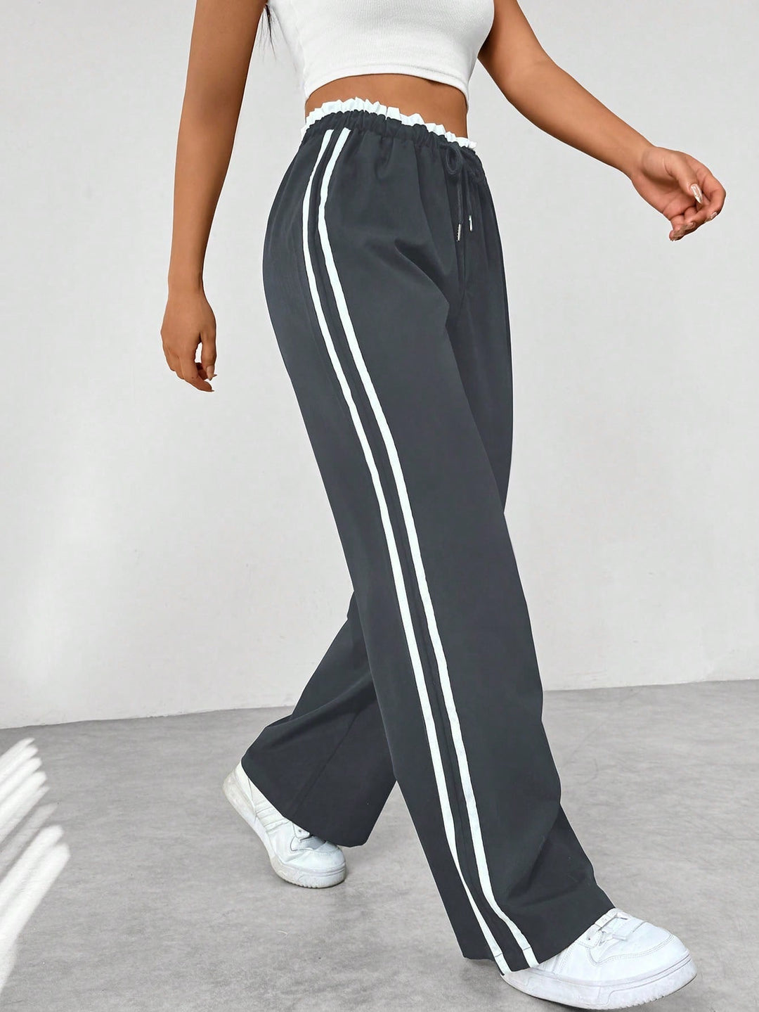 Jagoda | Spodnie Wide Leg Urban Flow