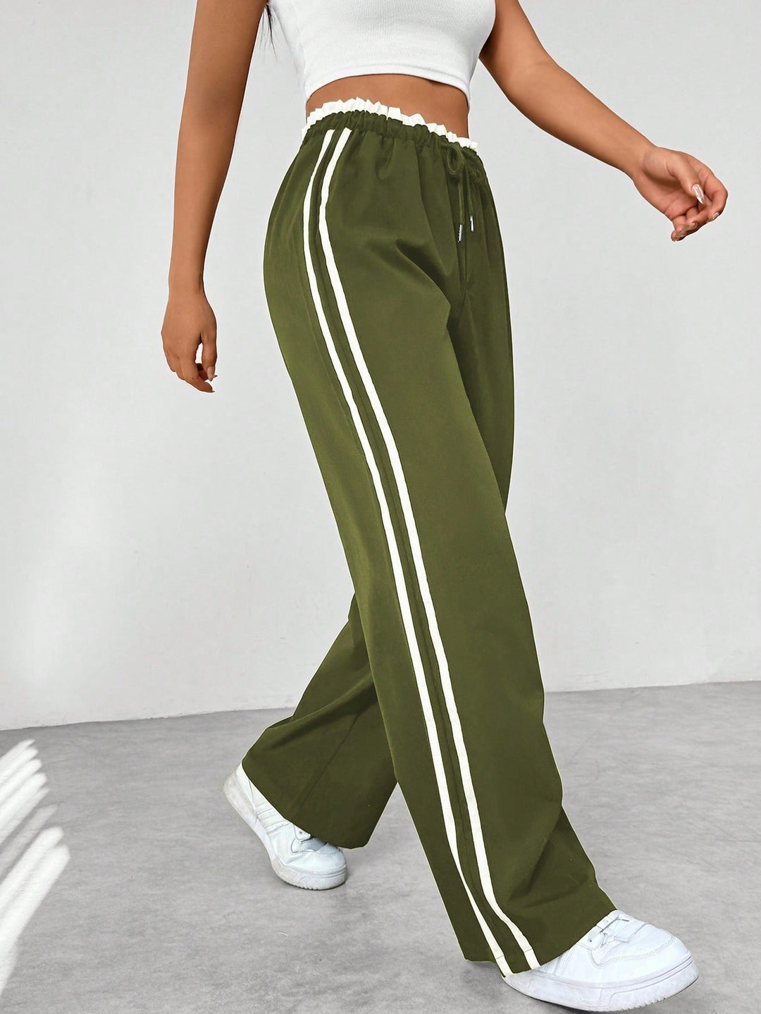 Jagoda | Spodnie Wide Leg Urban Flow