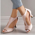 Natalia | Eleganckie Czółenka Open Toe Chic