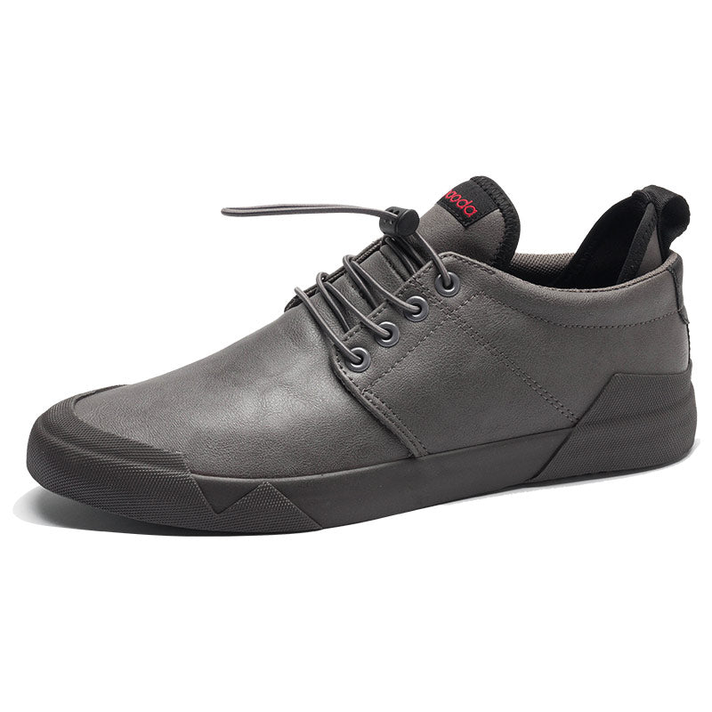 Męskie buty casual sznurowane na jesień