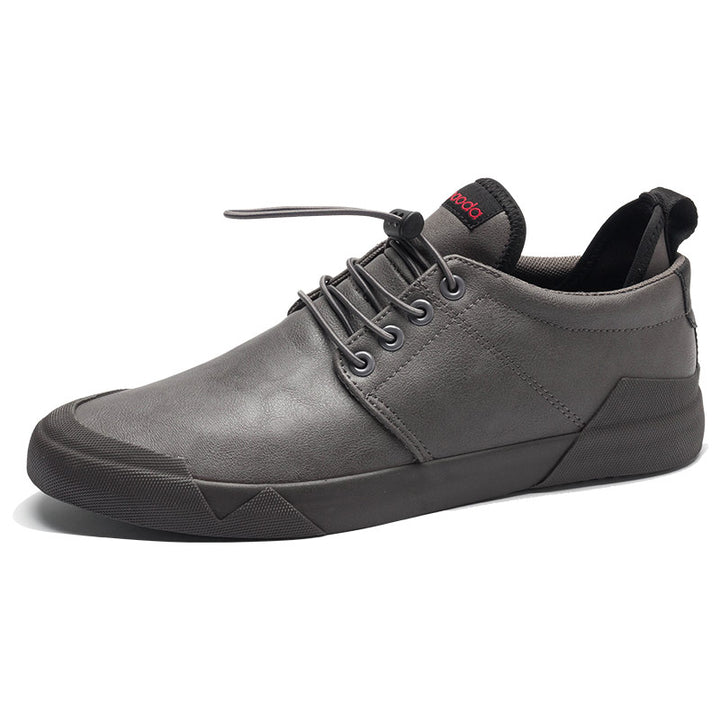 Męskie buty casual sznurowane na jesień