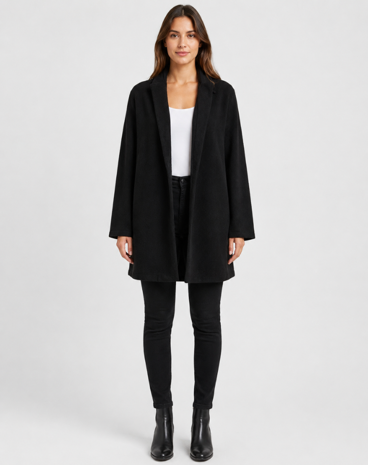 Wioletta | Klasyczny Płaszcz Everyday Chic