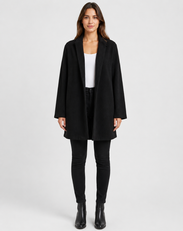 Wioletta | Klasyczny Płaszcz Everyday Chic