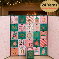 Bronisława | Calendar advent cu fire pentru croșetat