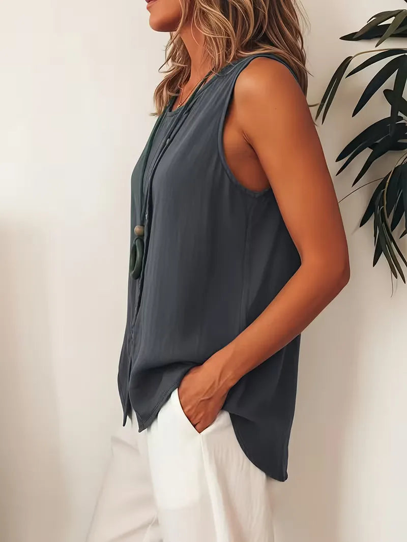 Marta | bluzka boho z guzikami