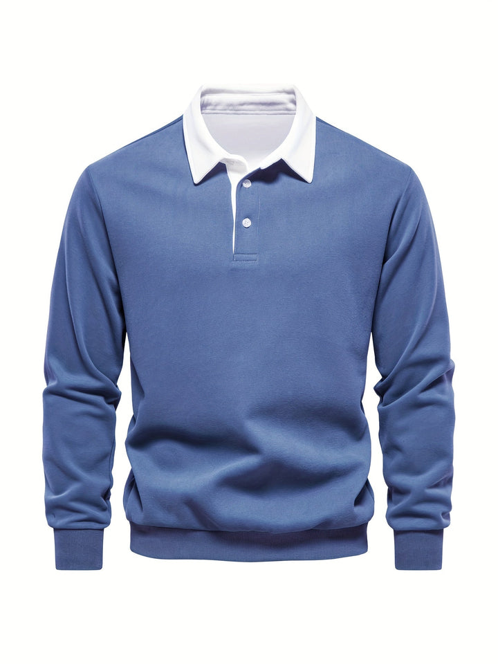 Dawid bluza polo z długim rękawem