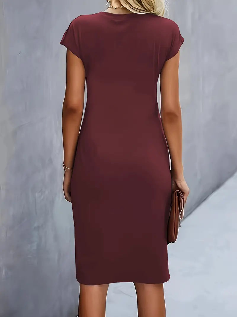 Milena | Elegancka Sukienka Midi Damska