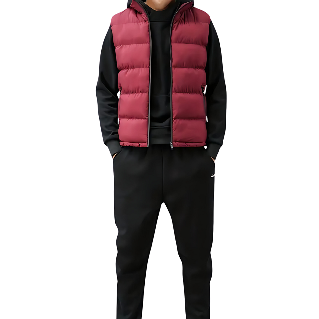 Igor | Pikowany Bodywarmer Męski Ocieplany