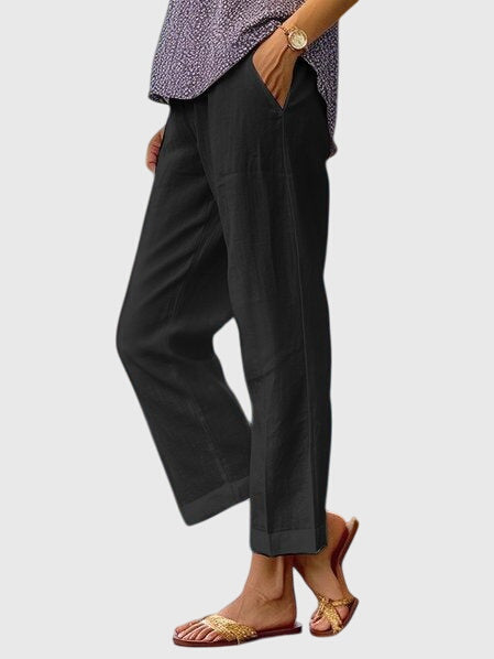 Nikola | Eleganckie damskie spodnie o prostym kroju