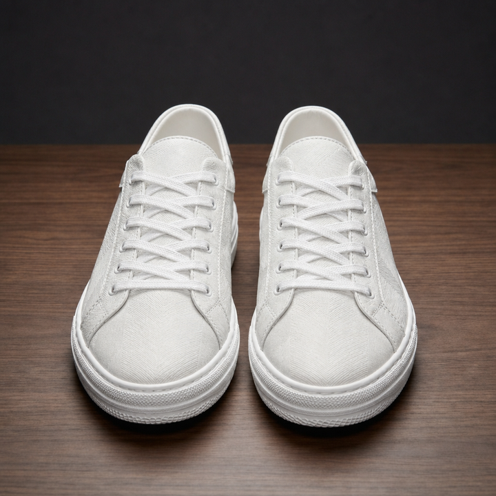 Tobiasz | Sneakersy skórzane męskie