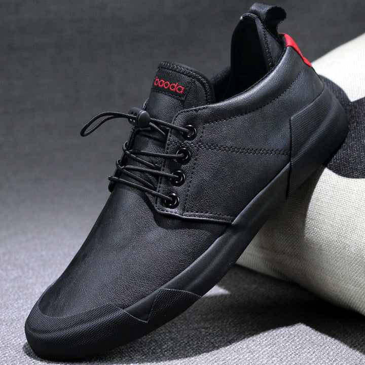Męskie buty casual sznurowane na jesień
