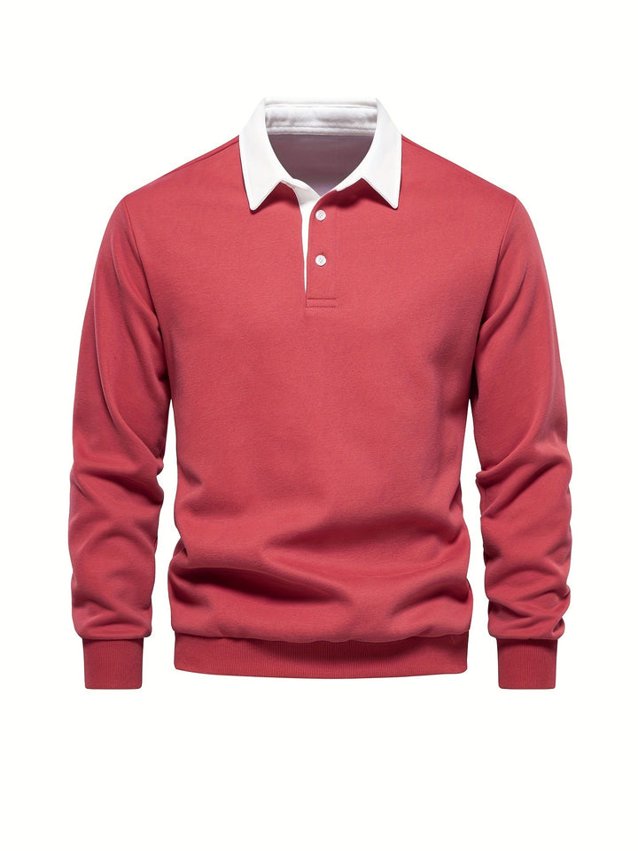 Dawid bluza polo z długim rękawem