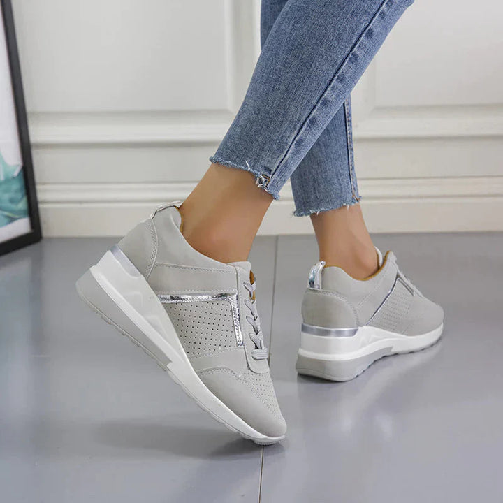 Sneakersy damskie z lekką podeszwą
