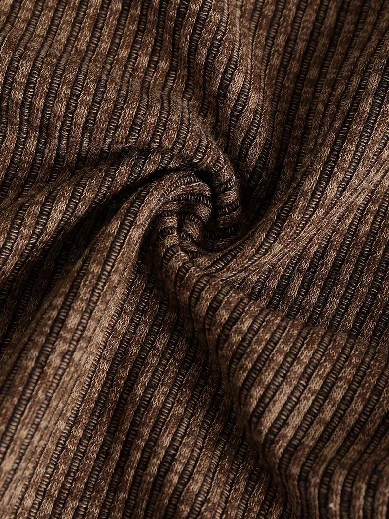 Alan | Męski T-Shirt z Fakturą Jacquard