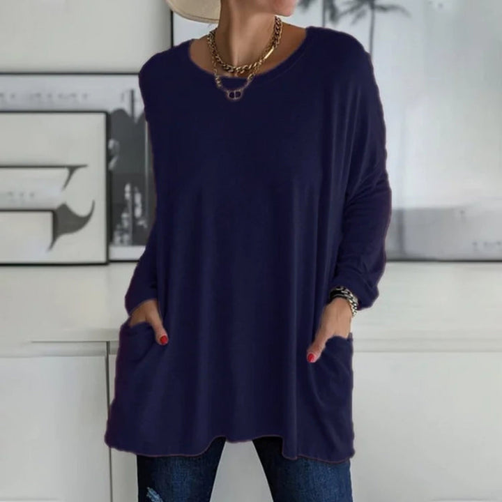 Rosamunda | Oversize damski sweter z kieszeniami