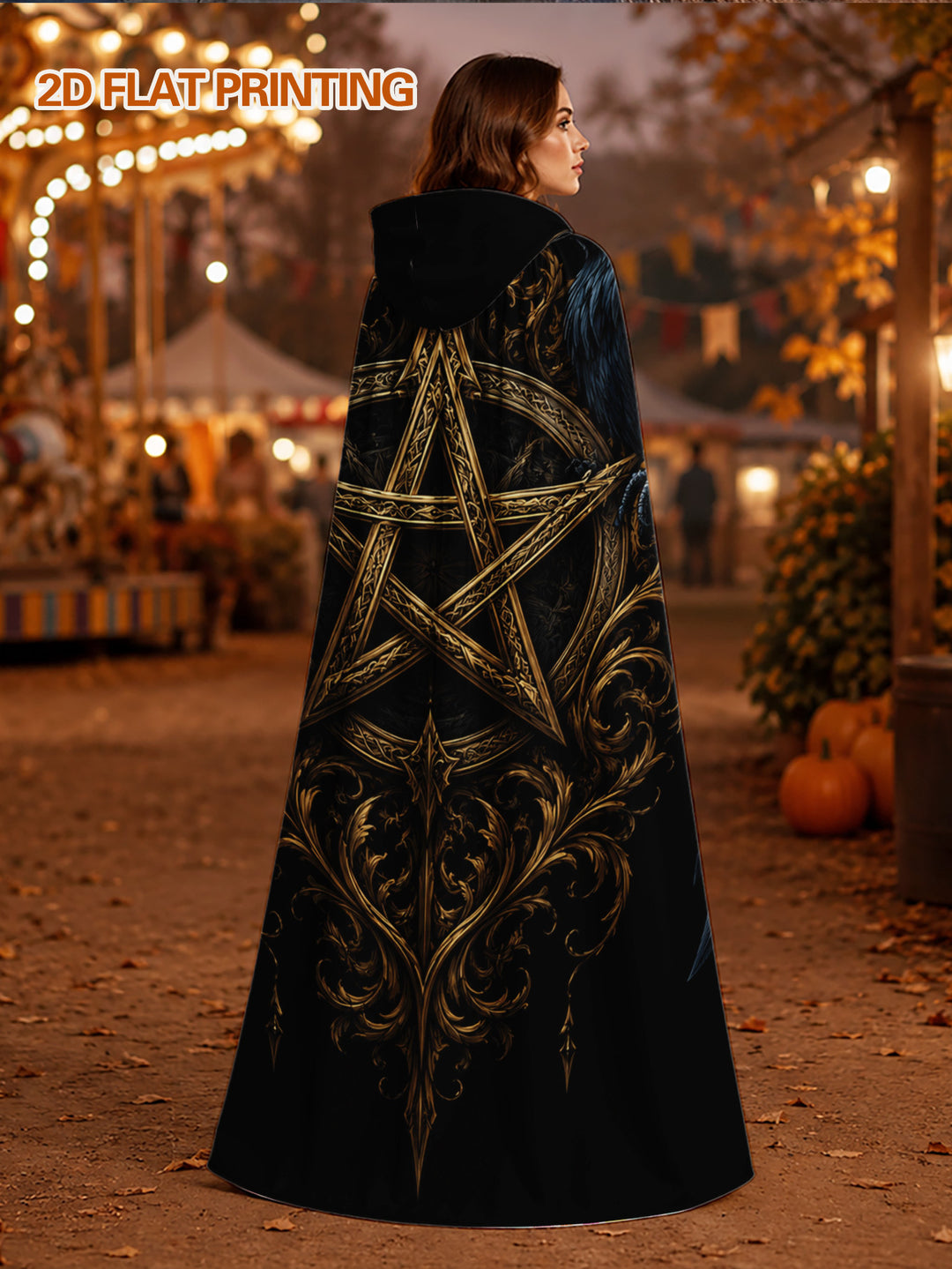 Dariusz | Peleryna z kapturem na Halloween
