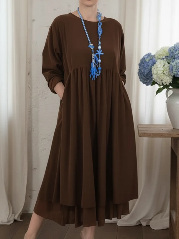 Danuta | Sukienka Midi Soft Elegance