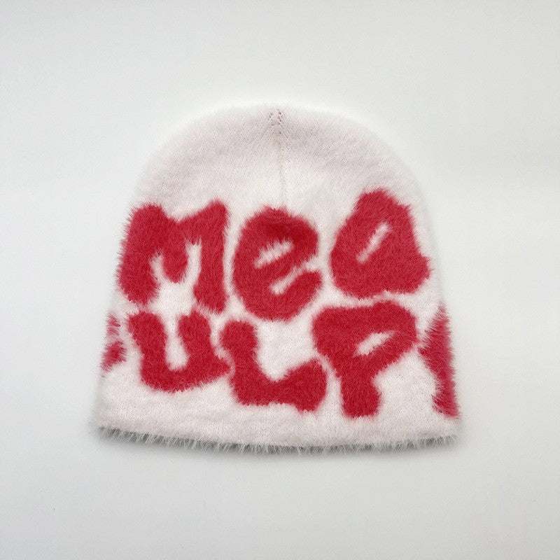 Damska czapka zimowa beanie z dzianiny w kilku kolorach