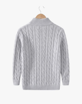 Norbert | Sweter Warkoczowy Half-Zip Heritage