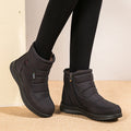 Barbara | Women's winter ankle boots, non-slip, with a flat heel