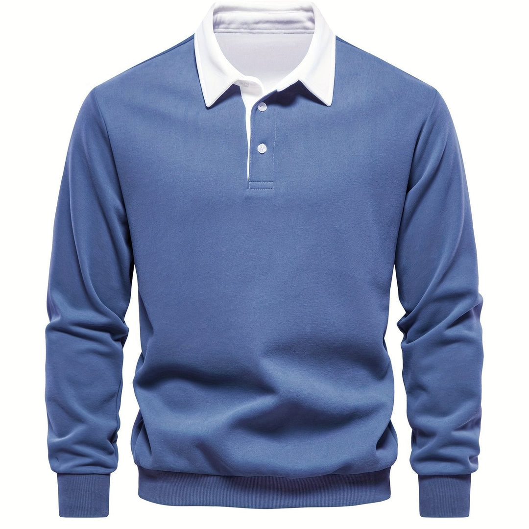 Dawid bluza polo z długim rękawem