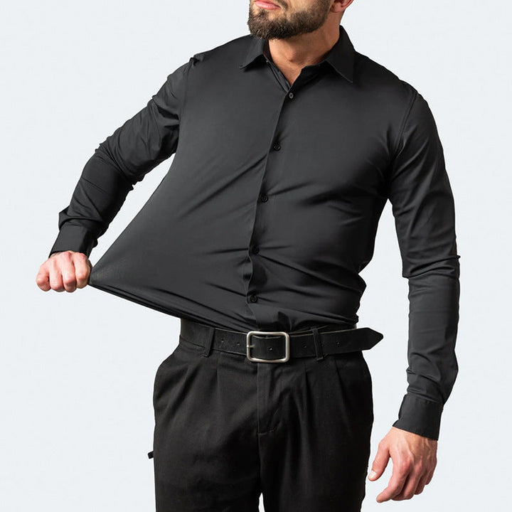 Tadeusz | Męska koszula stretch wrinkle-free