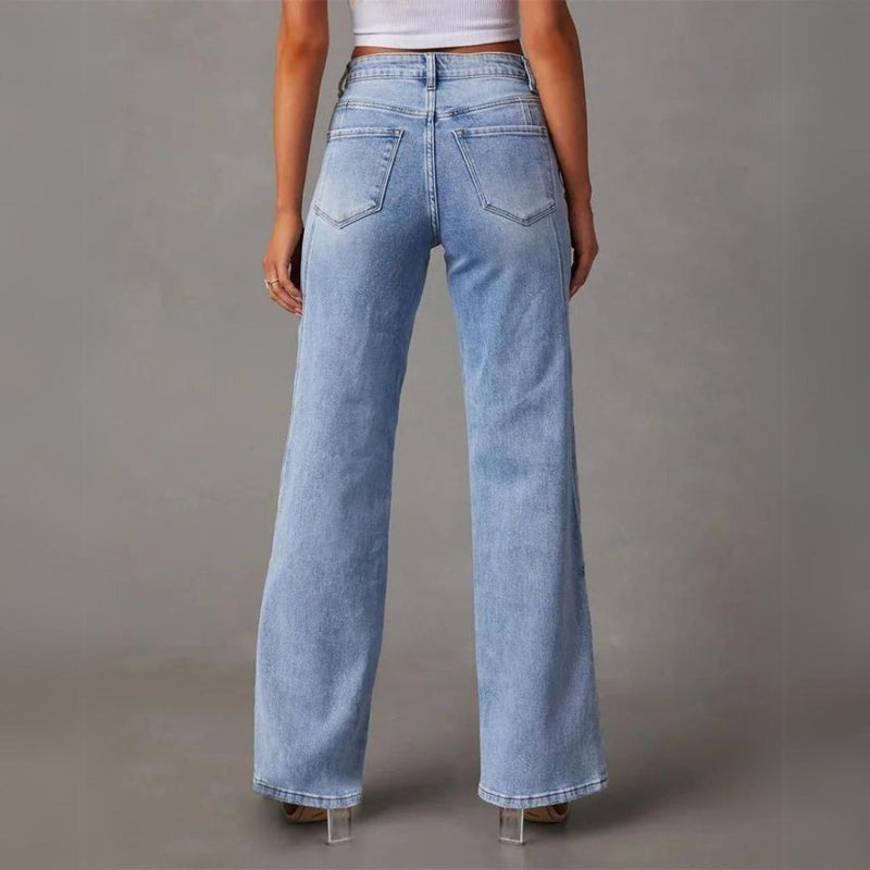 Patrycja | Jeansy Wide Leg Urban Denim