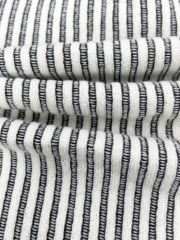 Alan | Męski T-Shirt z Fakturą Jacquard
