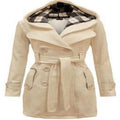 Weronika | Women's double-breasted coat with a large collar