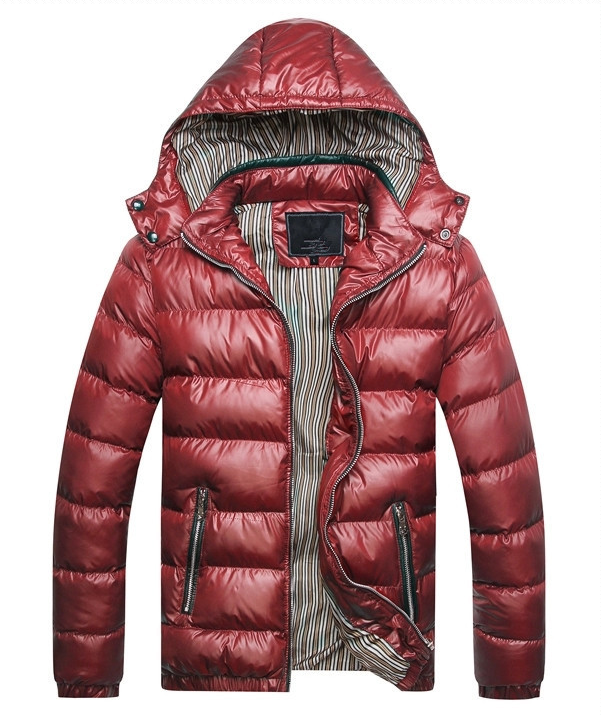 Męska pikowana kurtka zimowa puffer
