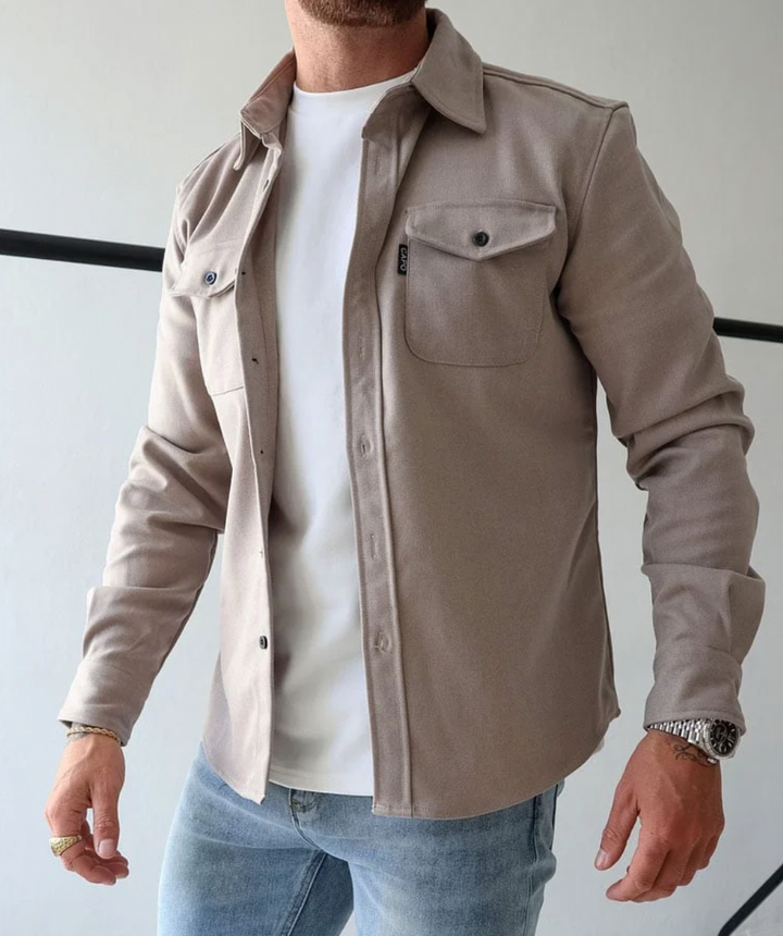 Oskar | Koszula Kurtka Męska Overshirt