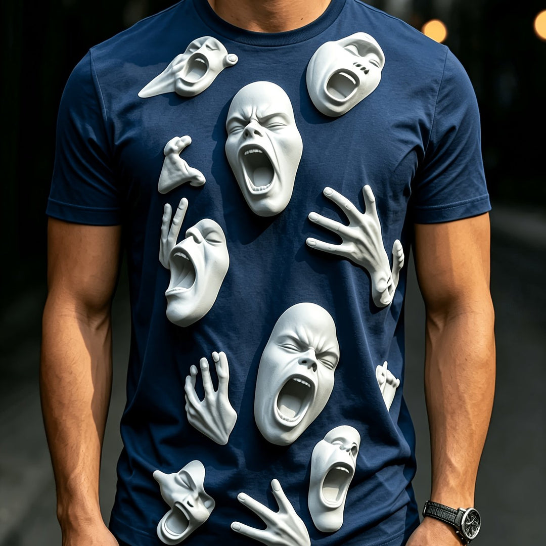 Benedykt | Męski t-shirt z nadrukiem