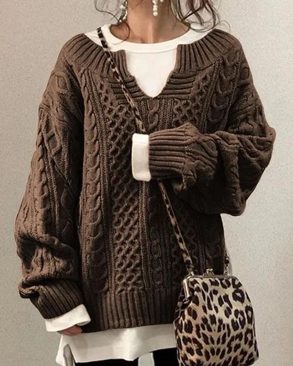 Iga | Sweter oversize damski