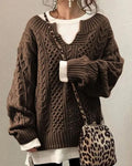 Iga | Sweter oversize damski