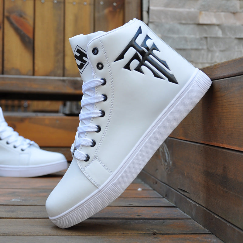 Wysokie sneakersy męskie na jesień i zimę